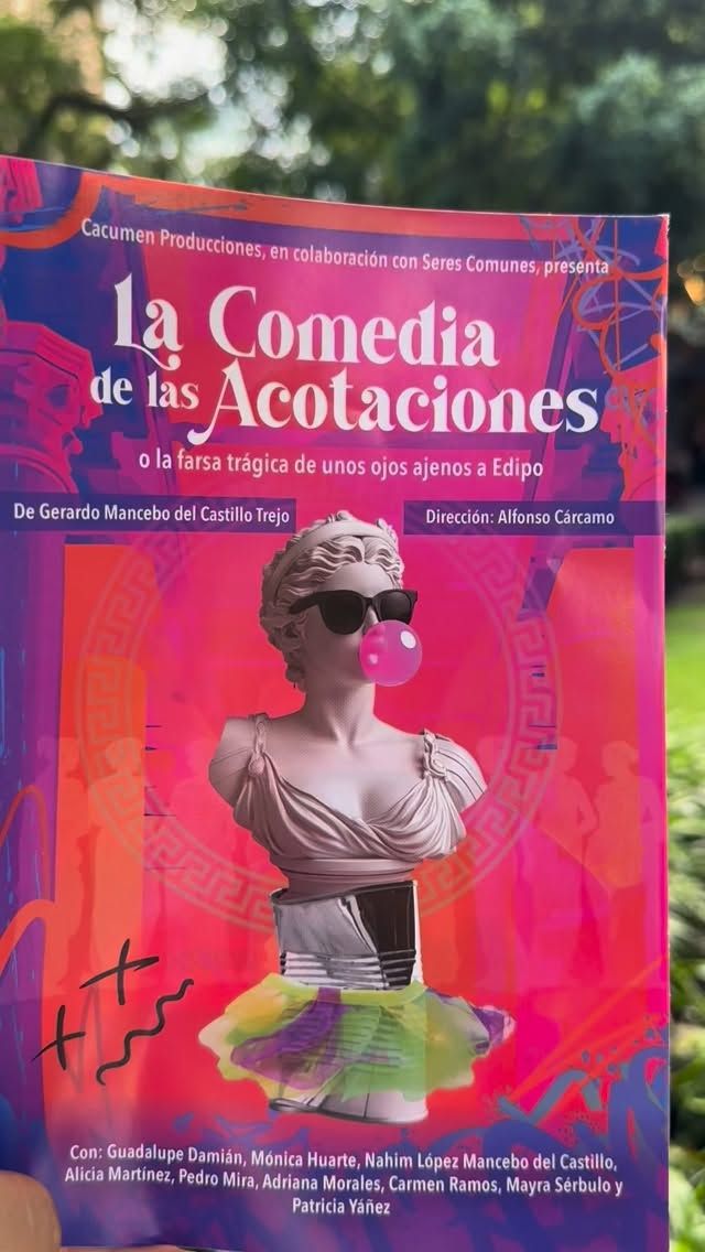 Cartel de La comedia de las acotaciones