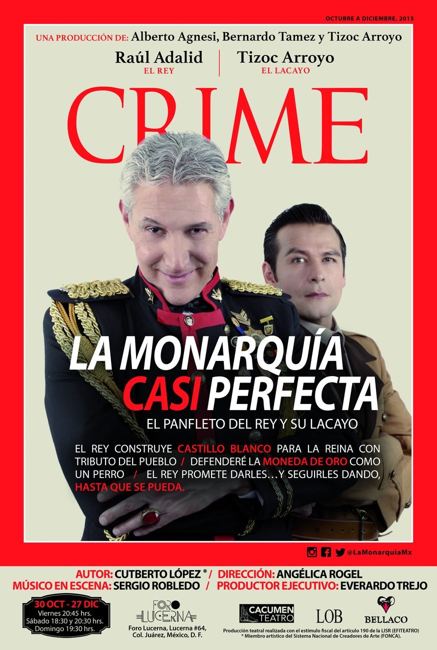 Cartel de El panfleto del rey y su lacayo